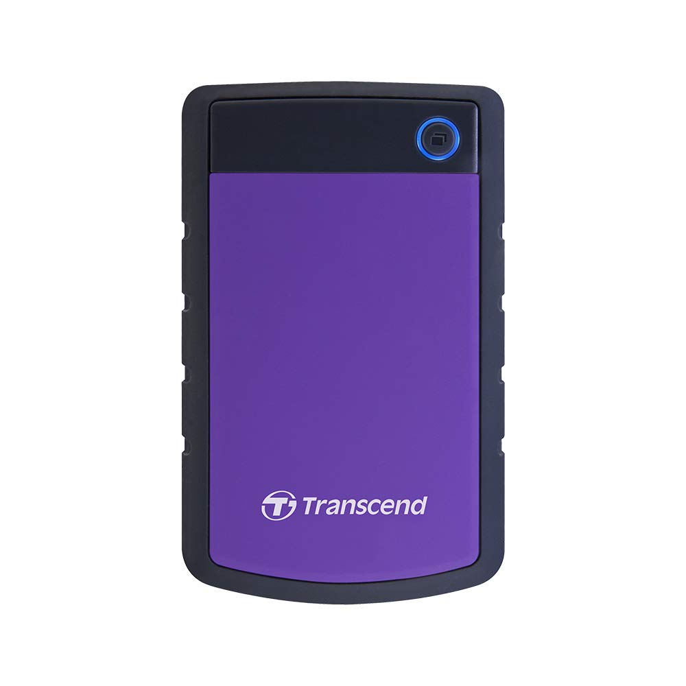 Transcend StoreJet 25H3P 1TB 2TB 4TB  External Hard Disk (Purple)