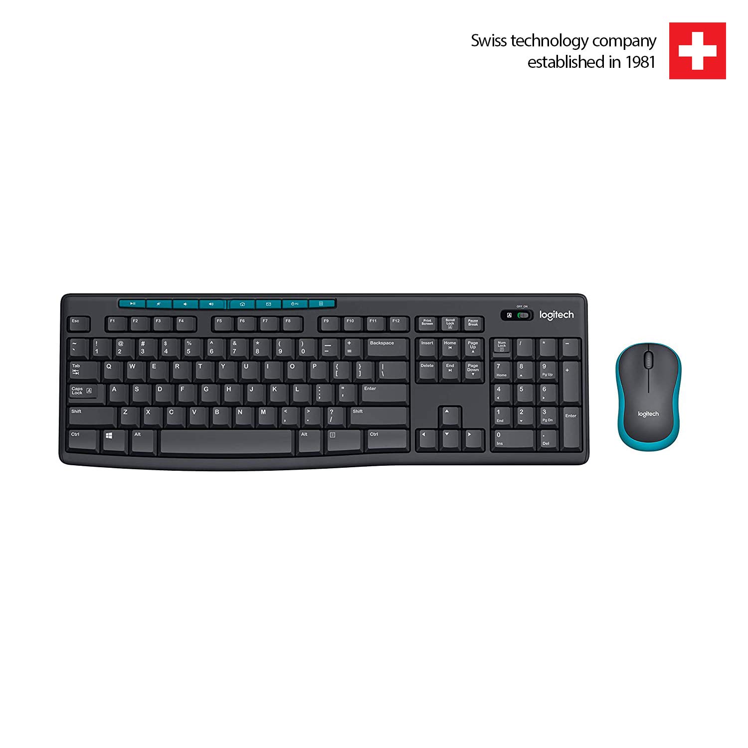 Logitech MK275 Wireless Keyboard and Mouse Combo