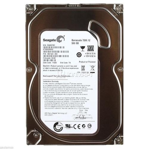 Seagate Barracuda 500gb 7.2k rpm 6g 3.5 inch sata hard disk ST500DM002