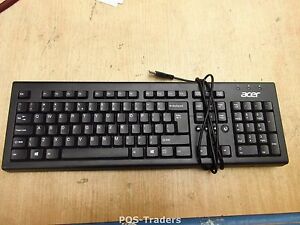 Zum Heranzoomen mit der Maus über das Bild fahren Zum Heranzoomen über das Foto bewegen Ähnlichen Artikel verkaufen? Selbst verkaufen ACER PR1101U USB Wired Keyboards BLACK model